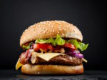 Hamburger aus 100% Rindfleisch Burger Patties