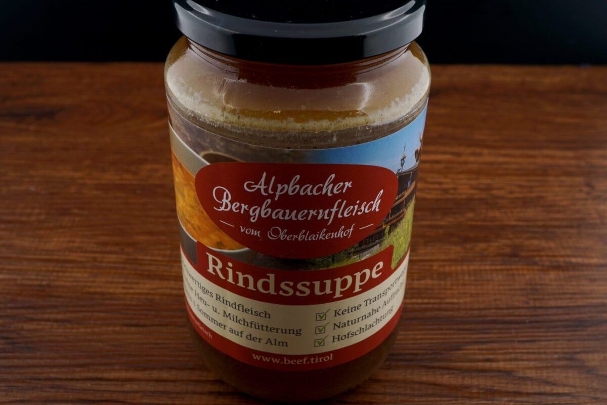 Rindsuppe